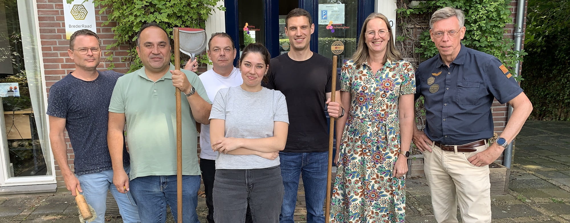 Amgen Breda volunteers at De Honingraad Stoty